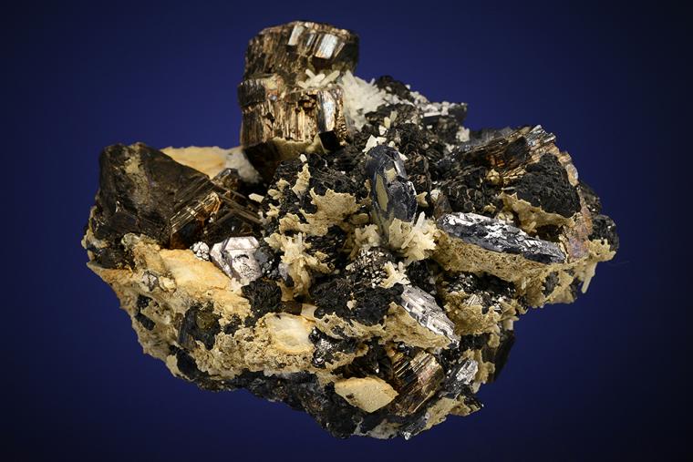 PYRRHOTITE with GALENA and SPHALERITE